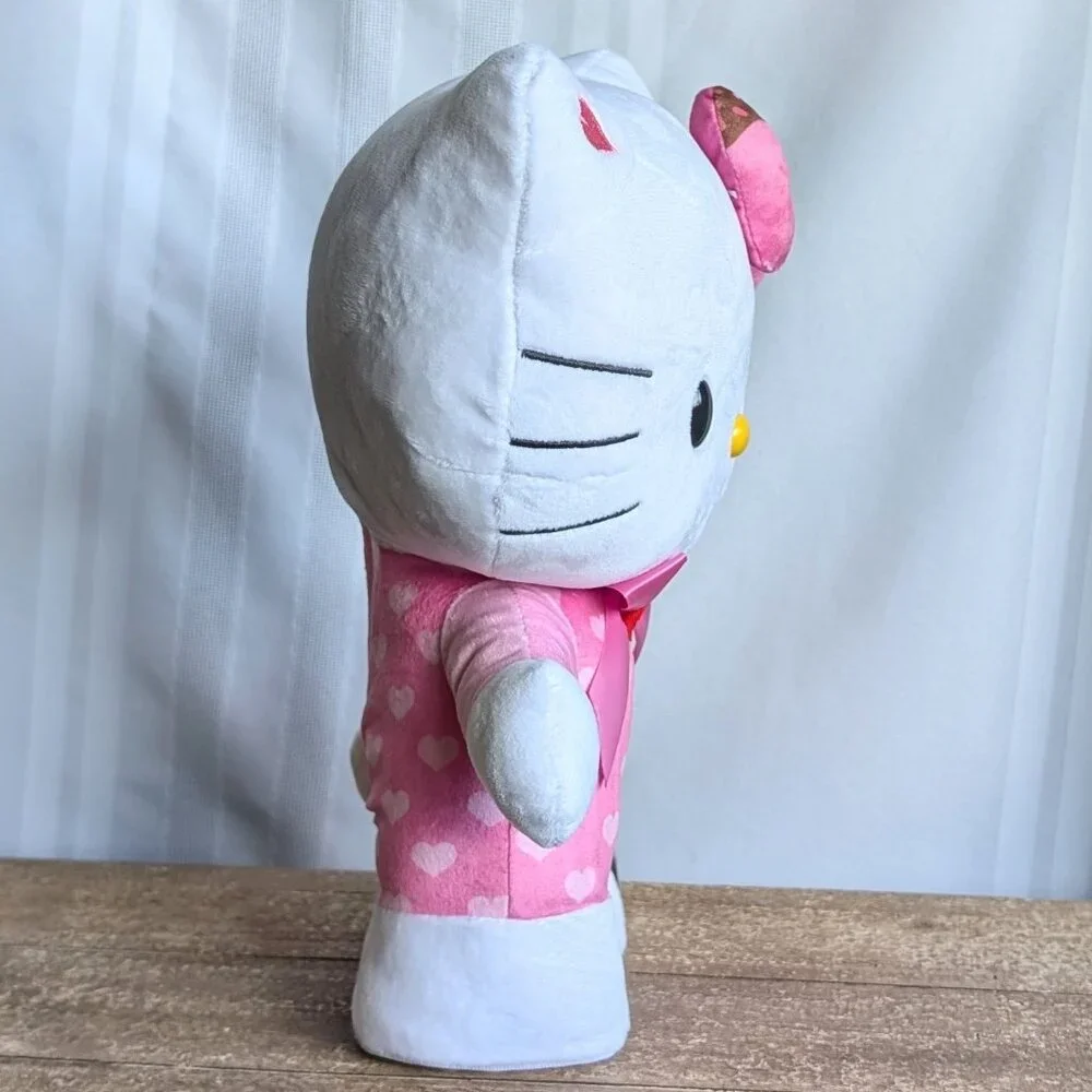Sanrio Hello Kitty Valentines Day Animated Side Stepper Plush NWT - Picture 5 of 8